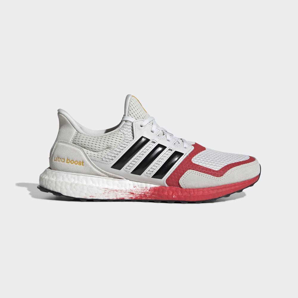 Adidas Men's Ultraboost DNA Running Shoes Grey/Black/Red Ireland FW4905